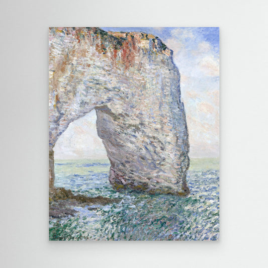 The Manneporte Near Étretat (1886) by Pictufy