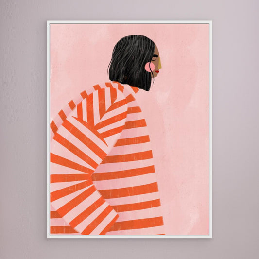 The Woman With the Orange Stripes by Bea Müller