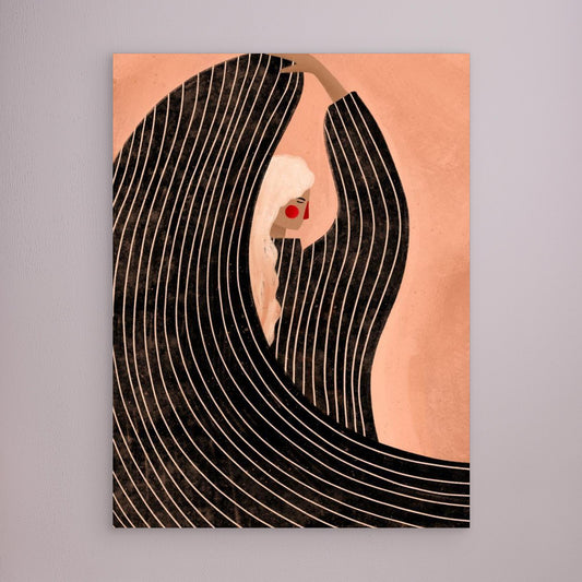 The Woman With the Black Dress by Bea Müller