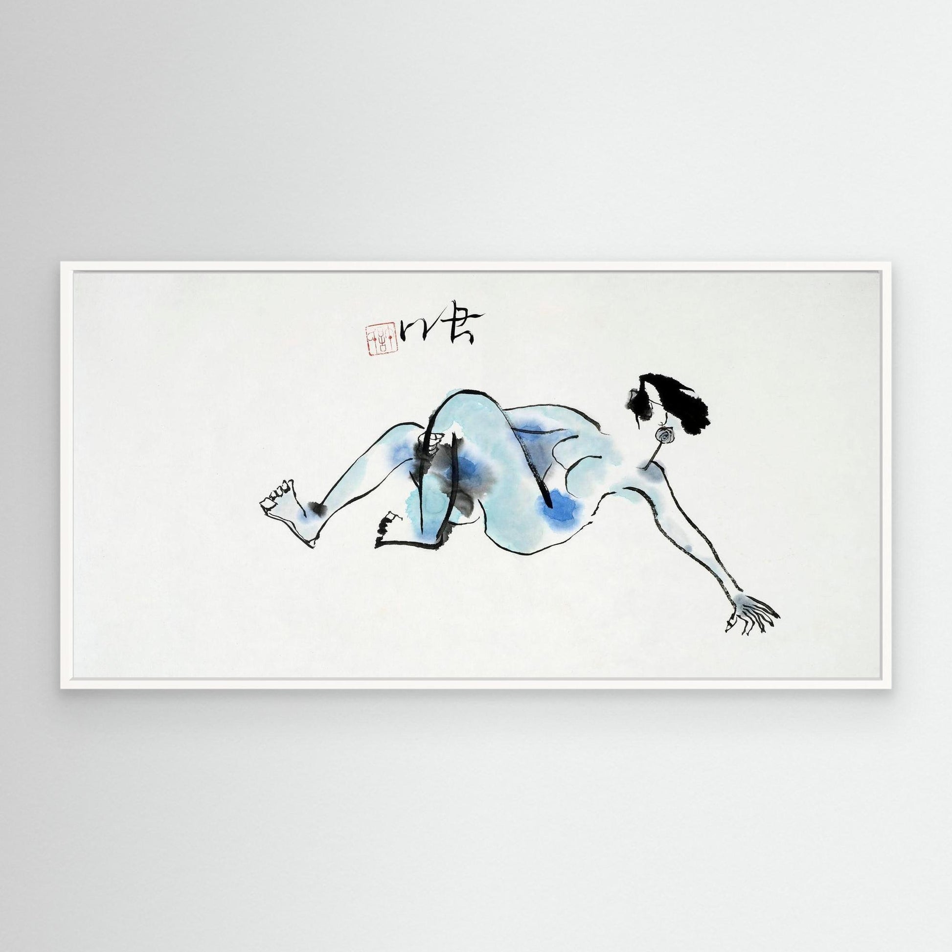 Still Blue - Canvas Print