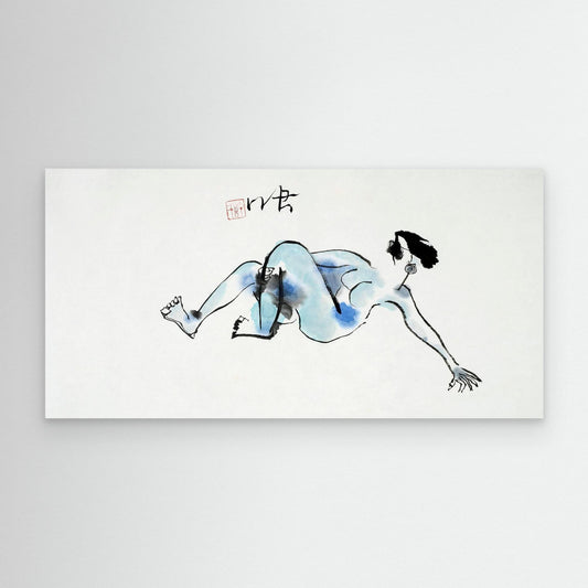 Still Blue - Canvas Print