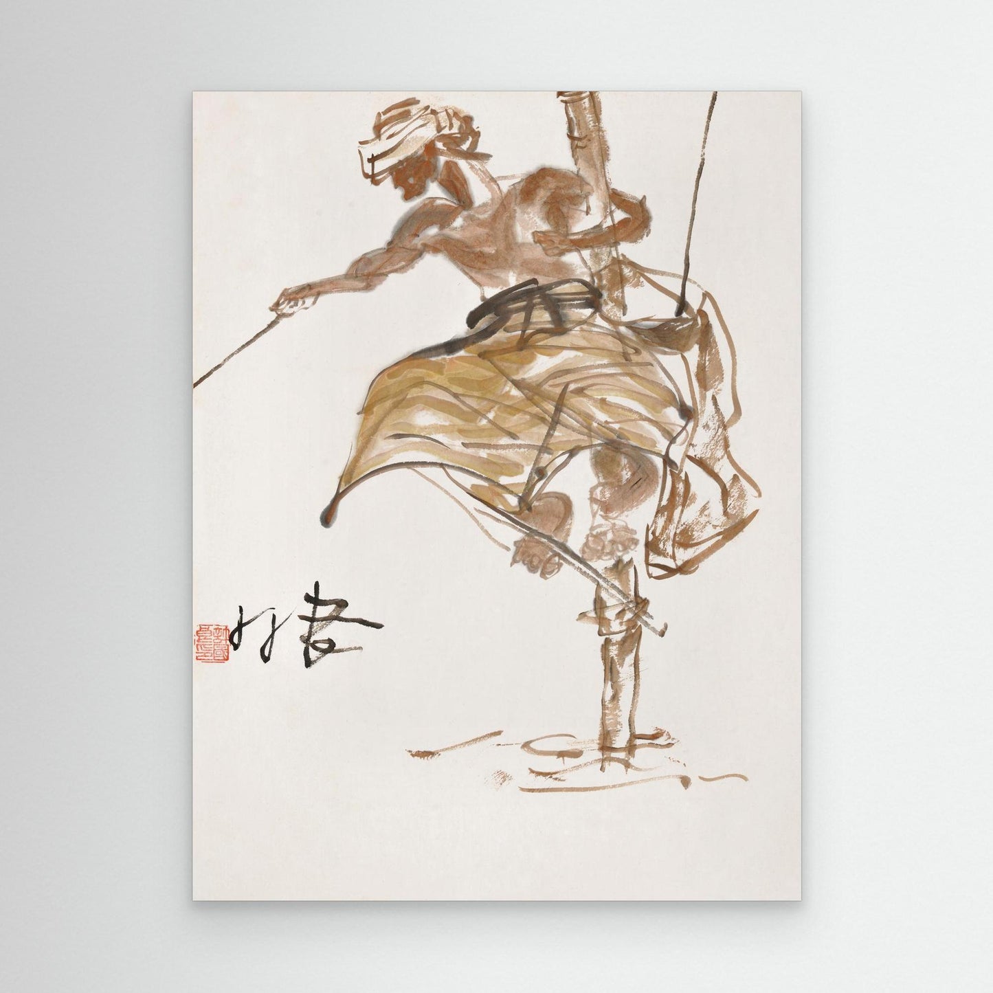 Threading the Tides - Canvas Print