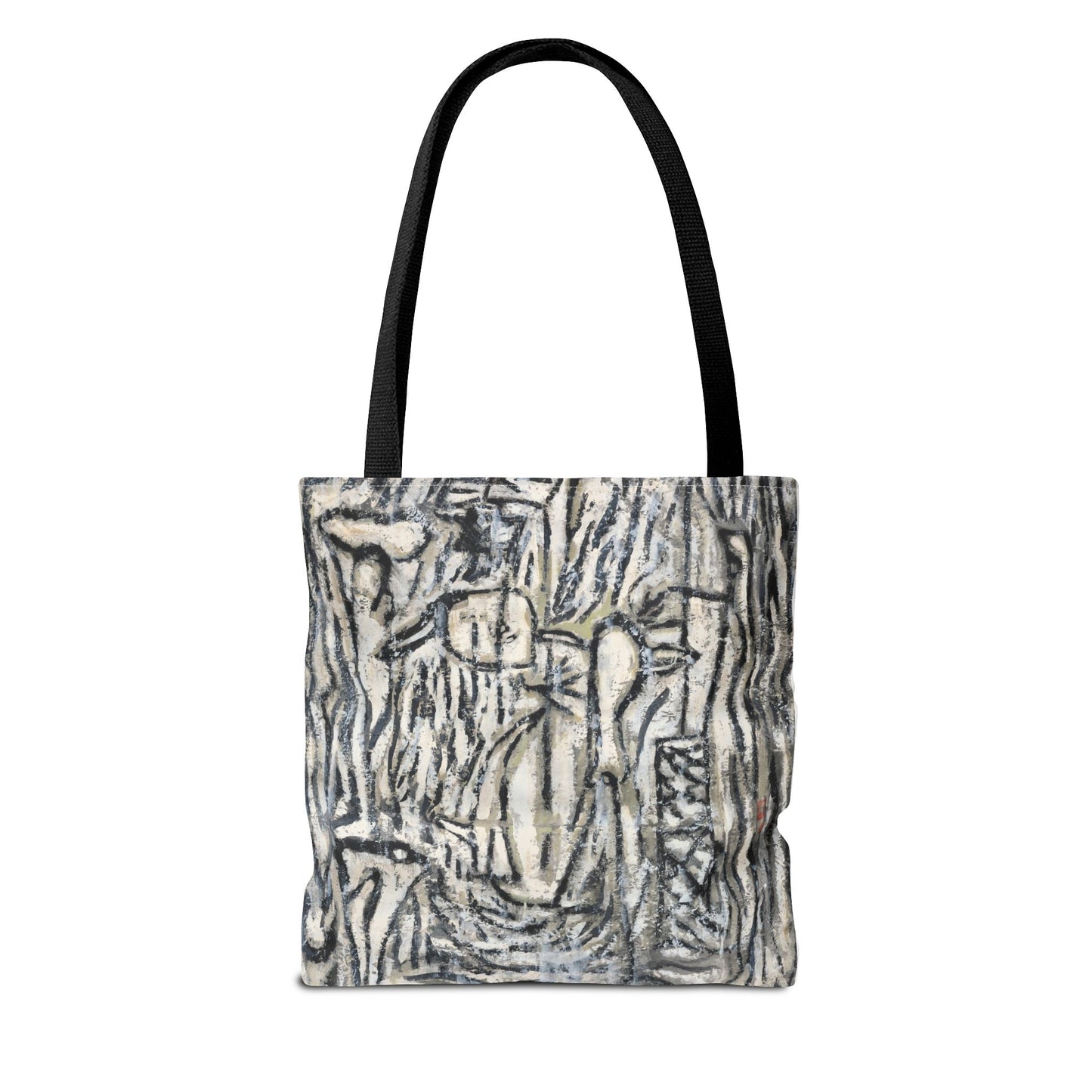 Artistic Abstract Tote Bag - Stylish Eco-Friendly Carryall