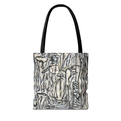 Artistic Abstract Tote Bag - Stylish Eco-Friendly Carryall