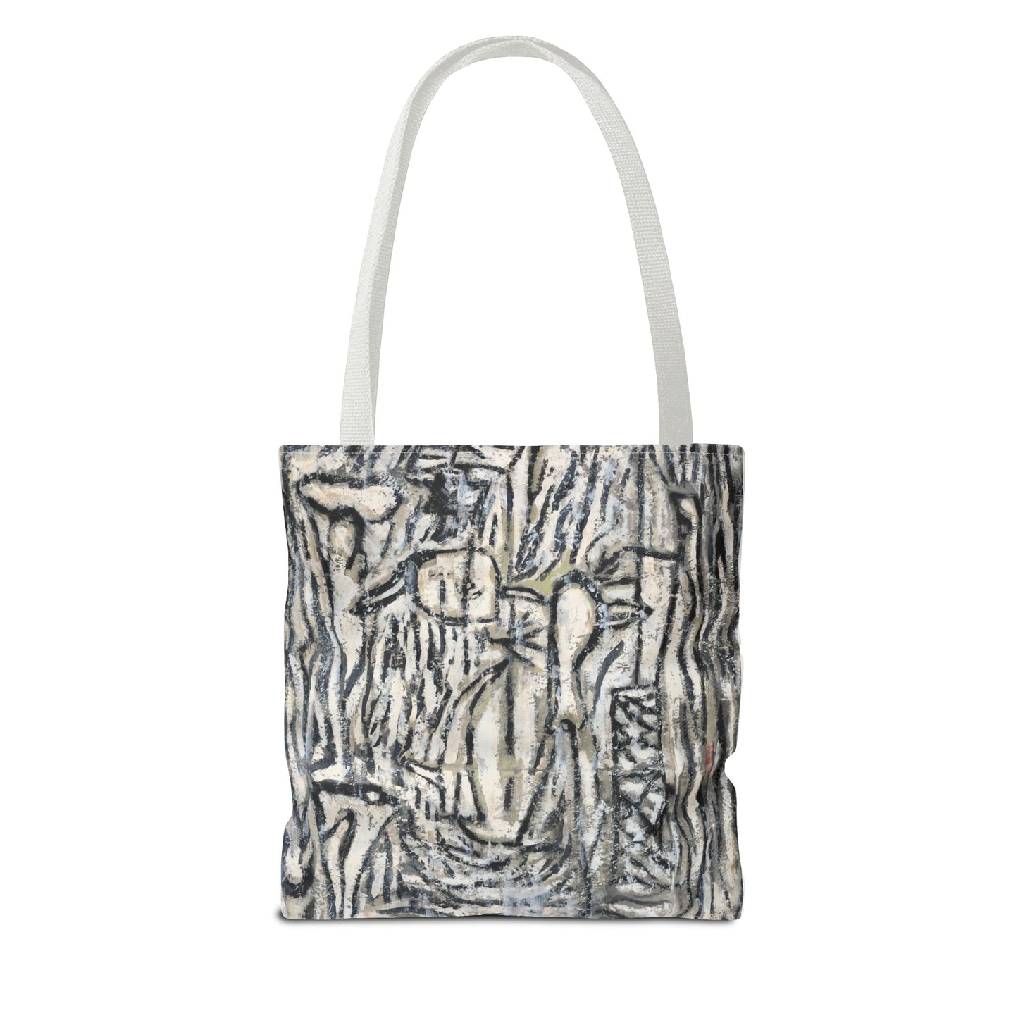 Artistic Abstract Tote Bag - Stylish Eco-Friendly Carryall