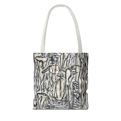 Artistic Abstract Tote Bag - Stylish Eco-Friendly Carryall
