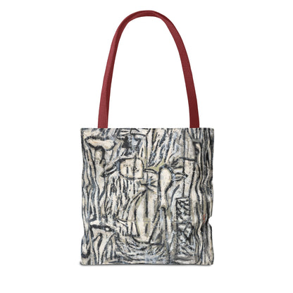 Artistic Abstract Tote Bag - Stylish Eco-Friendly Carryall