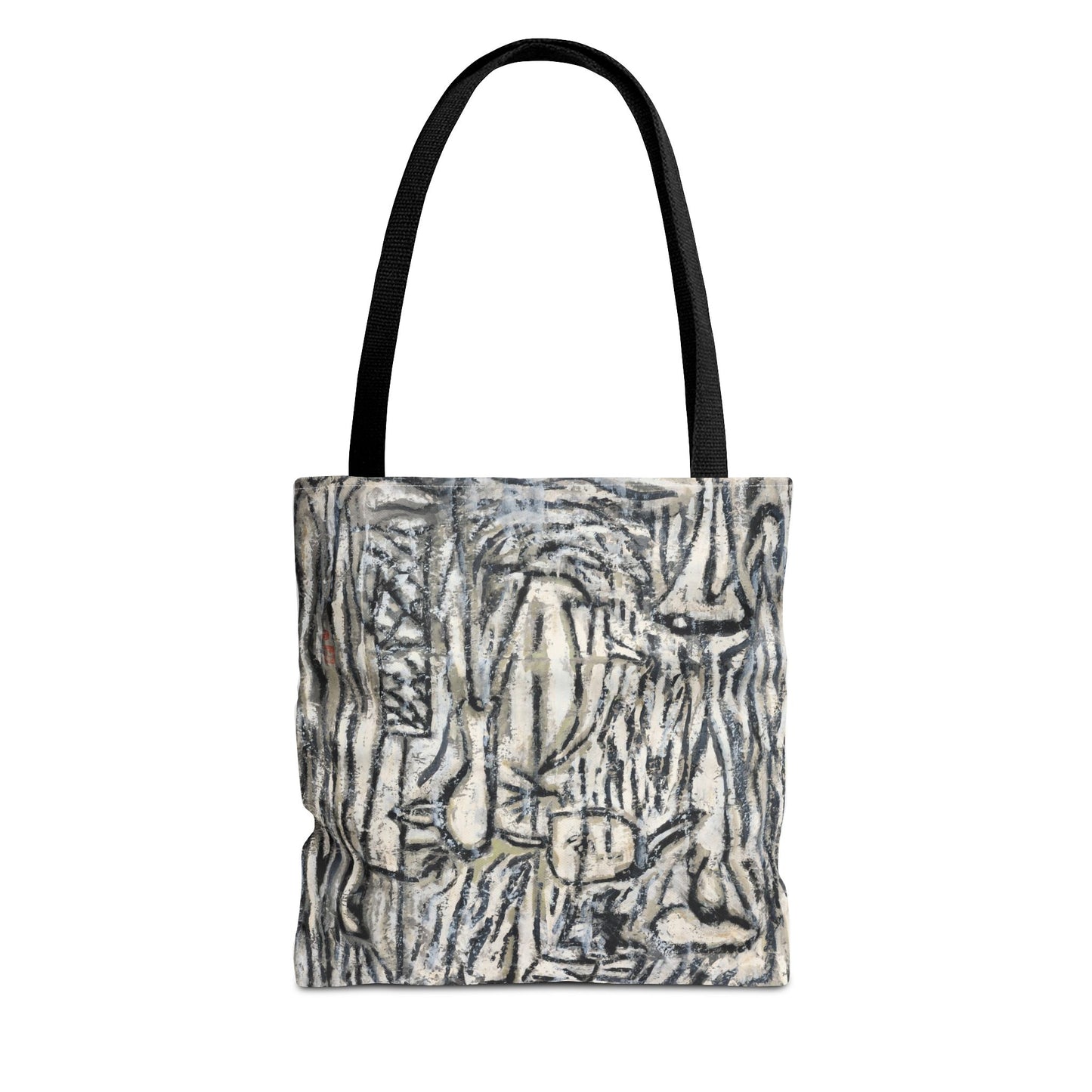 Artistic Abstract Tote Bag - Stylish Eco-Friendly Carryall