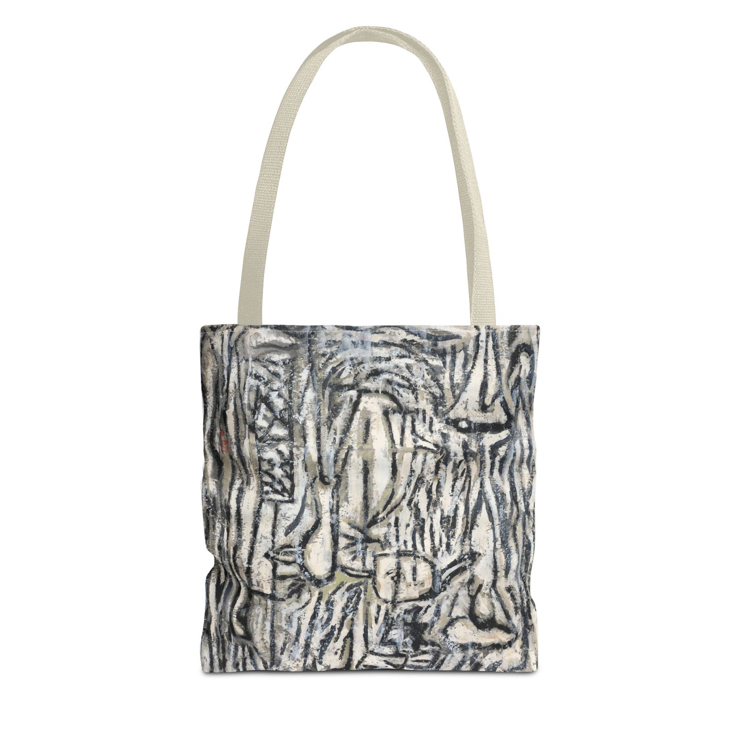 Artistic Abstract Tote Bag - Stylish Eco-Friendly Carryall