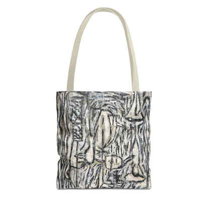 Artistic Abstract Tote Bag - Stylish Eco-Friendly Carryall