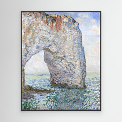 The Manneporte Near Étretat (1886) by Pictufy
