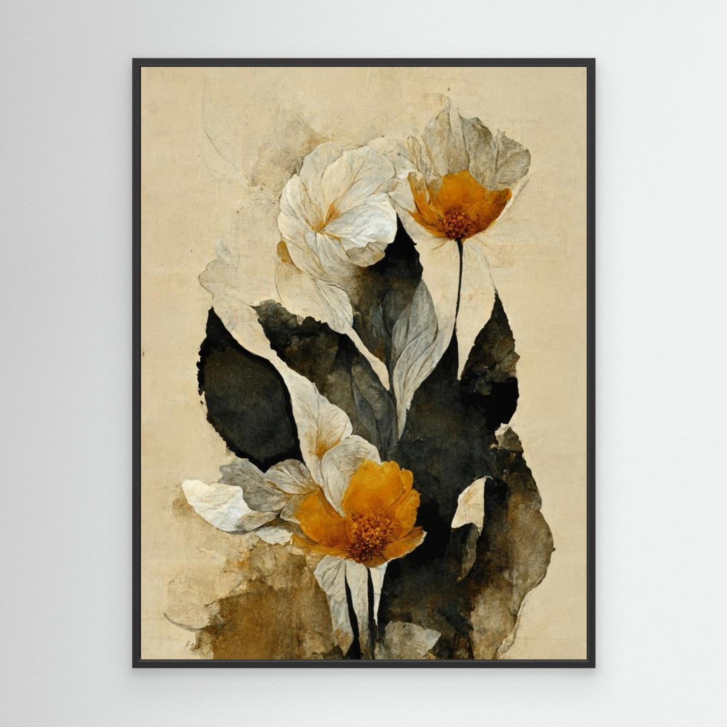 Yellow Paper Flowers by Treechild