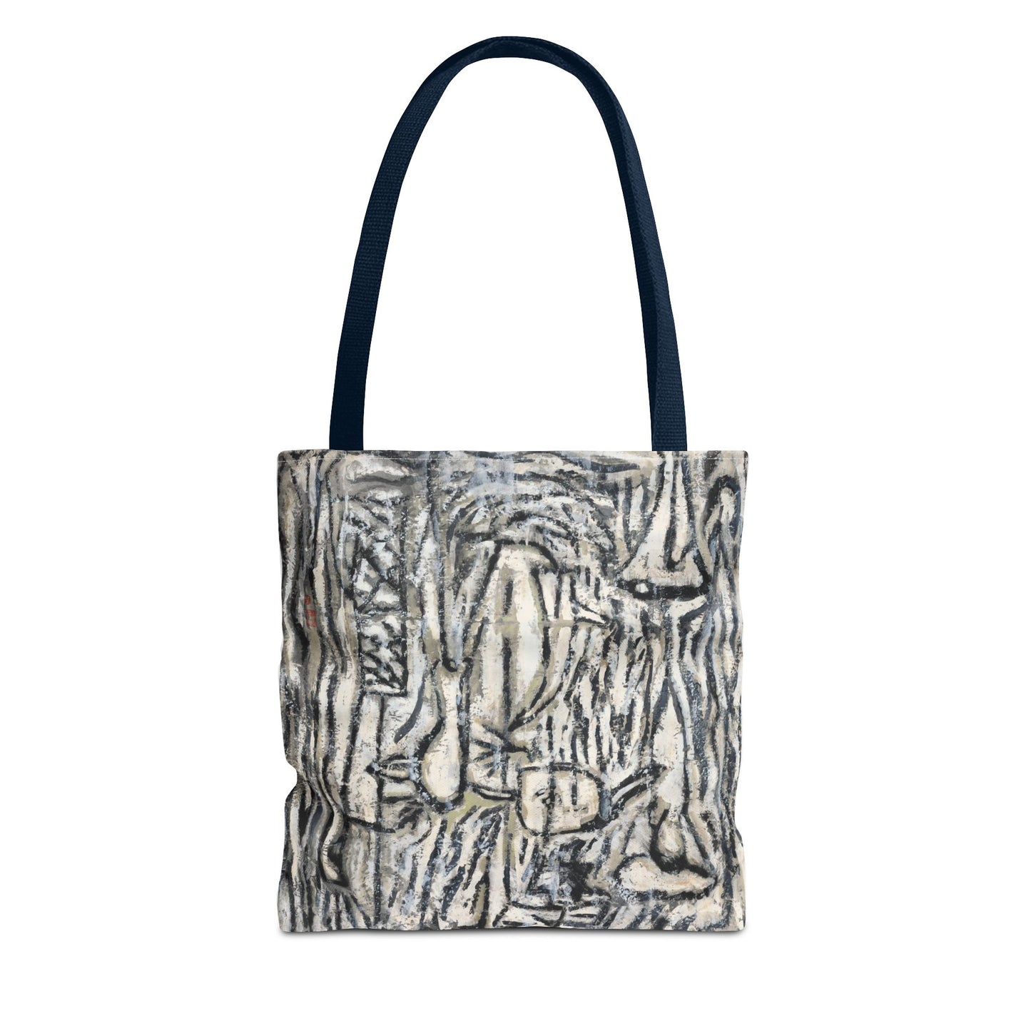 Artistic Abstract Tote Bag - Stylish Eco-Friendly Carryall
