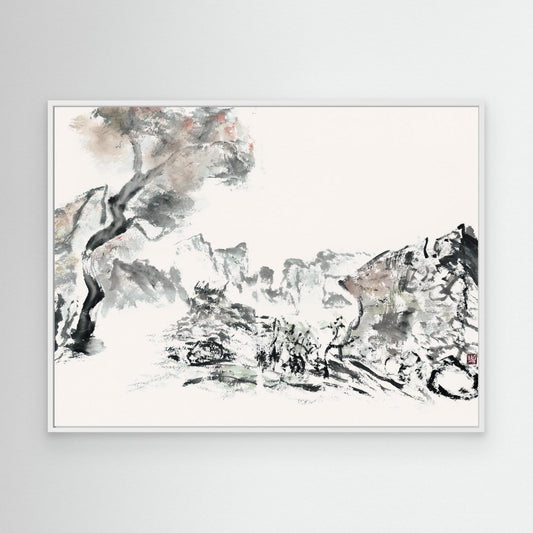 Whispers Beyond the Ridge - Canvas Print