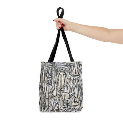 Artistic Abstract Tote Bag - Stylish Eco-Friendly Carryall