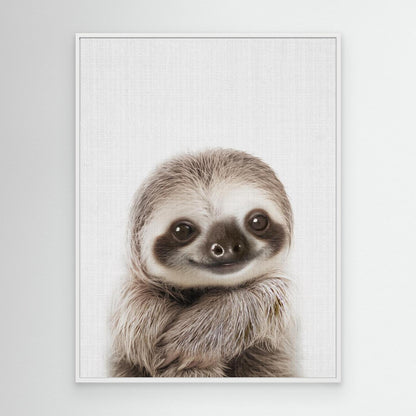 Peekaboo Baby Sloth by Lola Peacock