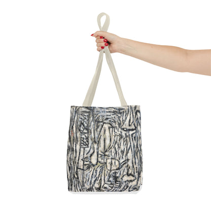 Artistic Abstract Tote Bag - Stylish Eco-Friendly Carryall
