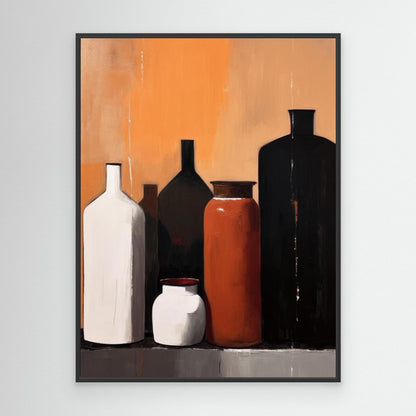 Still Life With Big Bottles by Treechild