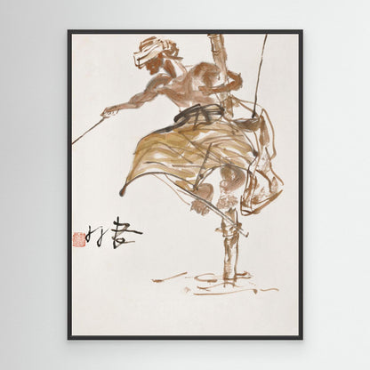 Threading the Tides - Canvas Print