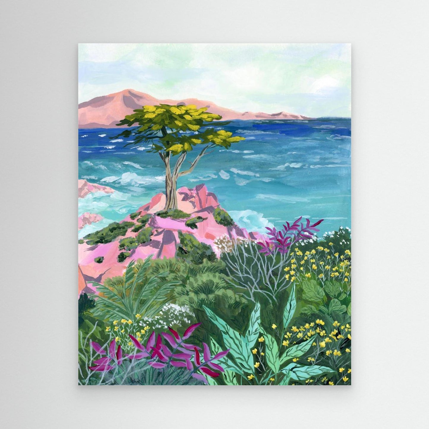 Lone Cypress by Sarah Gesek
