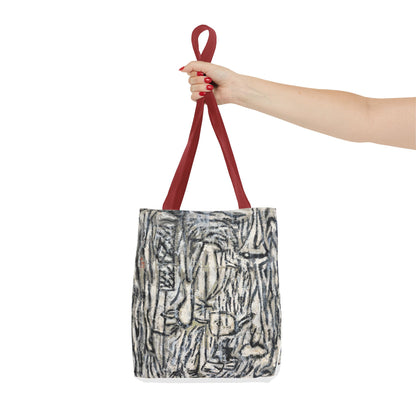 Artistic Abstract Tote Bag - Stylish Eco-Friendly Carryall