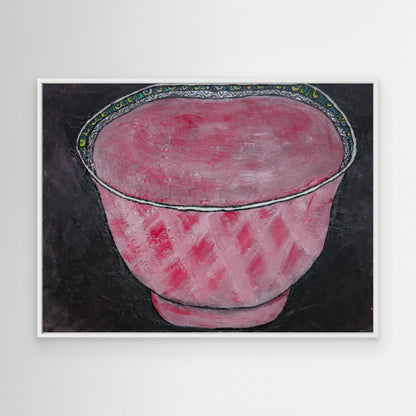 Pink Bowl by Dale Hefer &Amp; Family