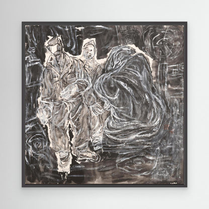 Echoes Beneath the Cloak – Canvas Print