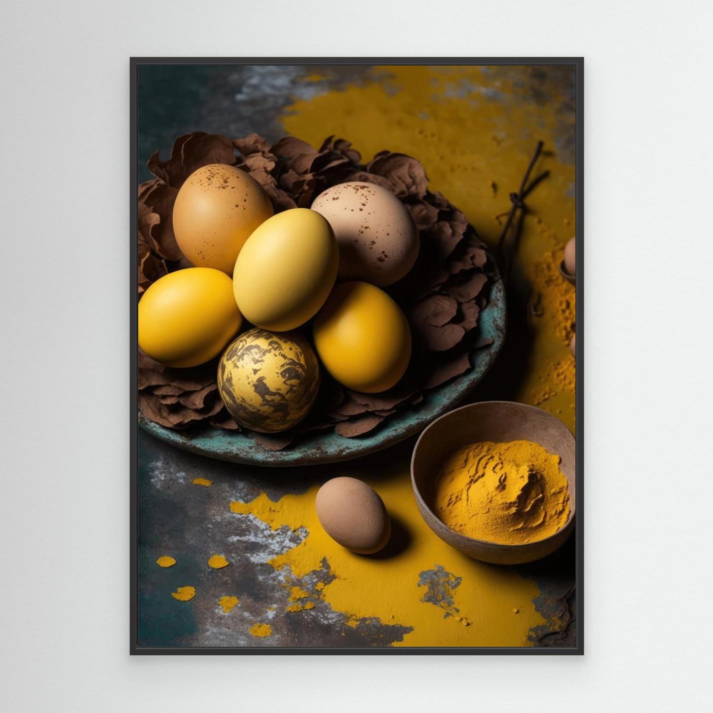 Yellow Eggs by Treechild