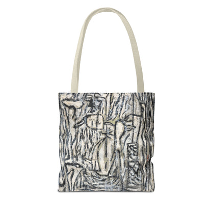 Artistic Abstract Tote Bag - Stylish Eco-Friendly Carryall