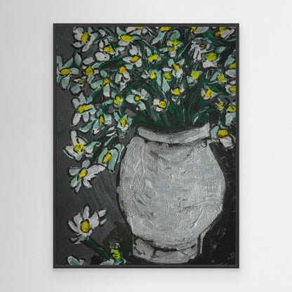 Irises In Silver by Dale Hefer &Amp; Family