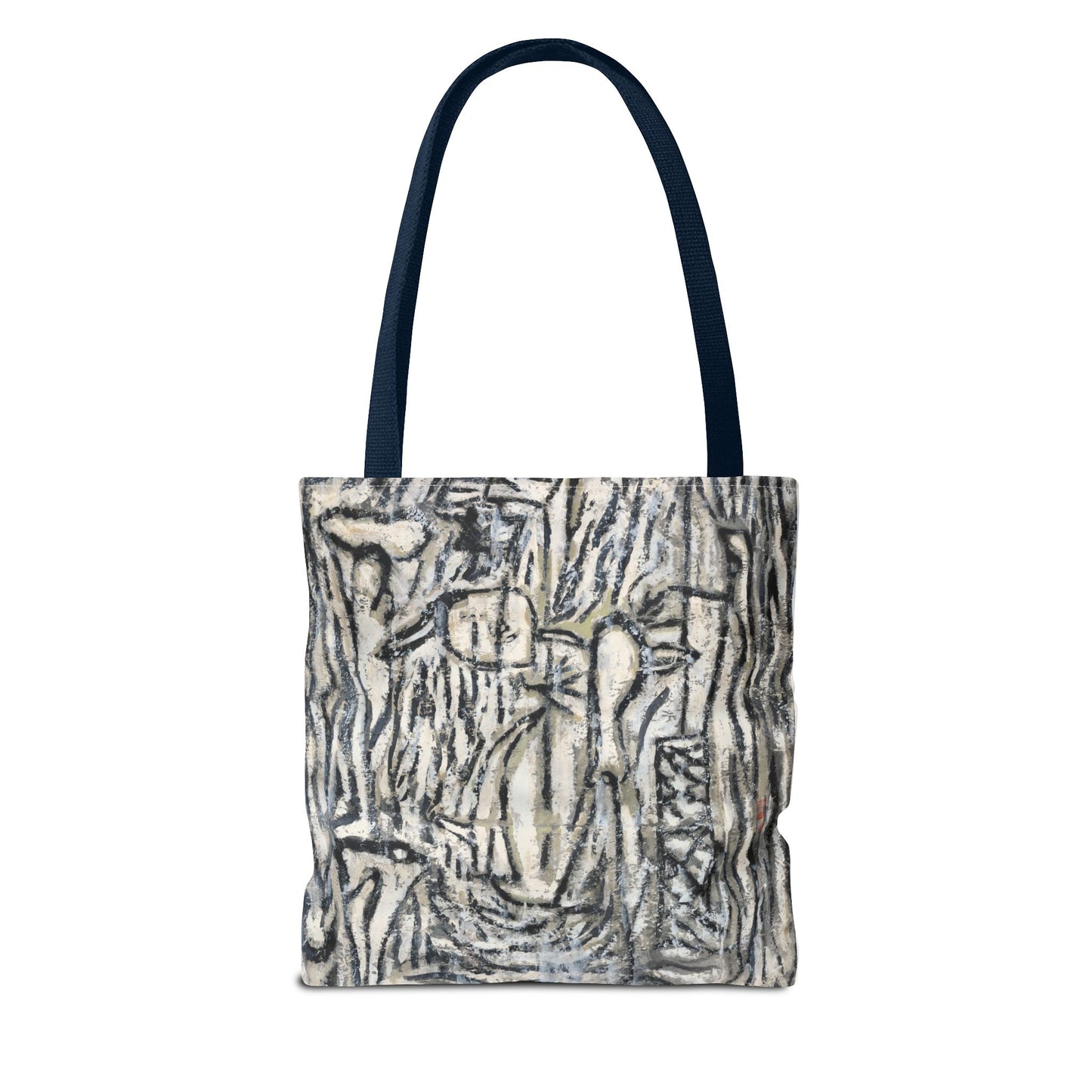 Artistic Abstract Tote Bag - Stylish Eco-Friendly Carryall