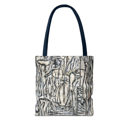 Artistic Abstract Tote Bag - Stylish Eco-Friendly Carryall