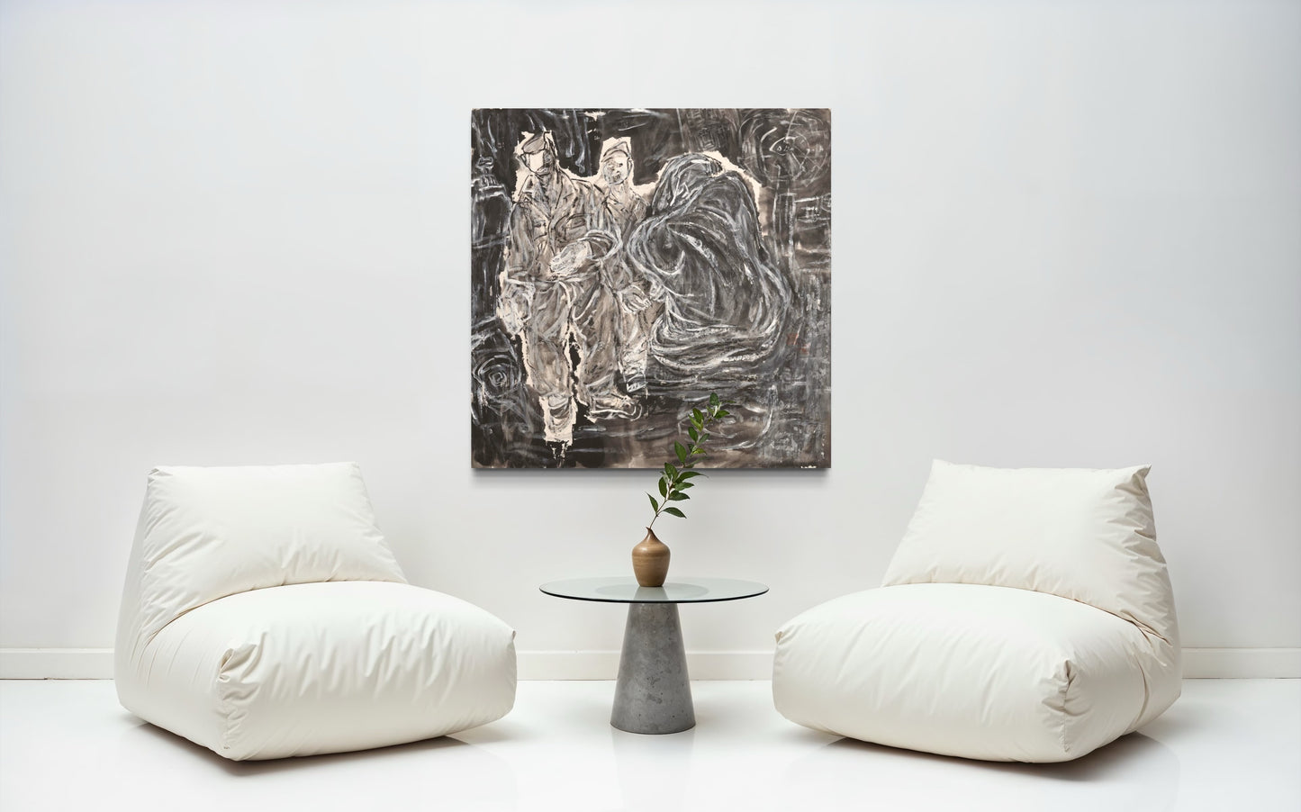 Echoes Beneath the Cloak – Canvas Print