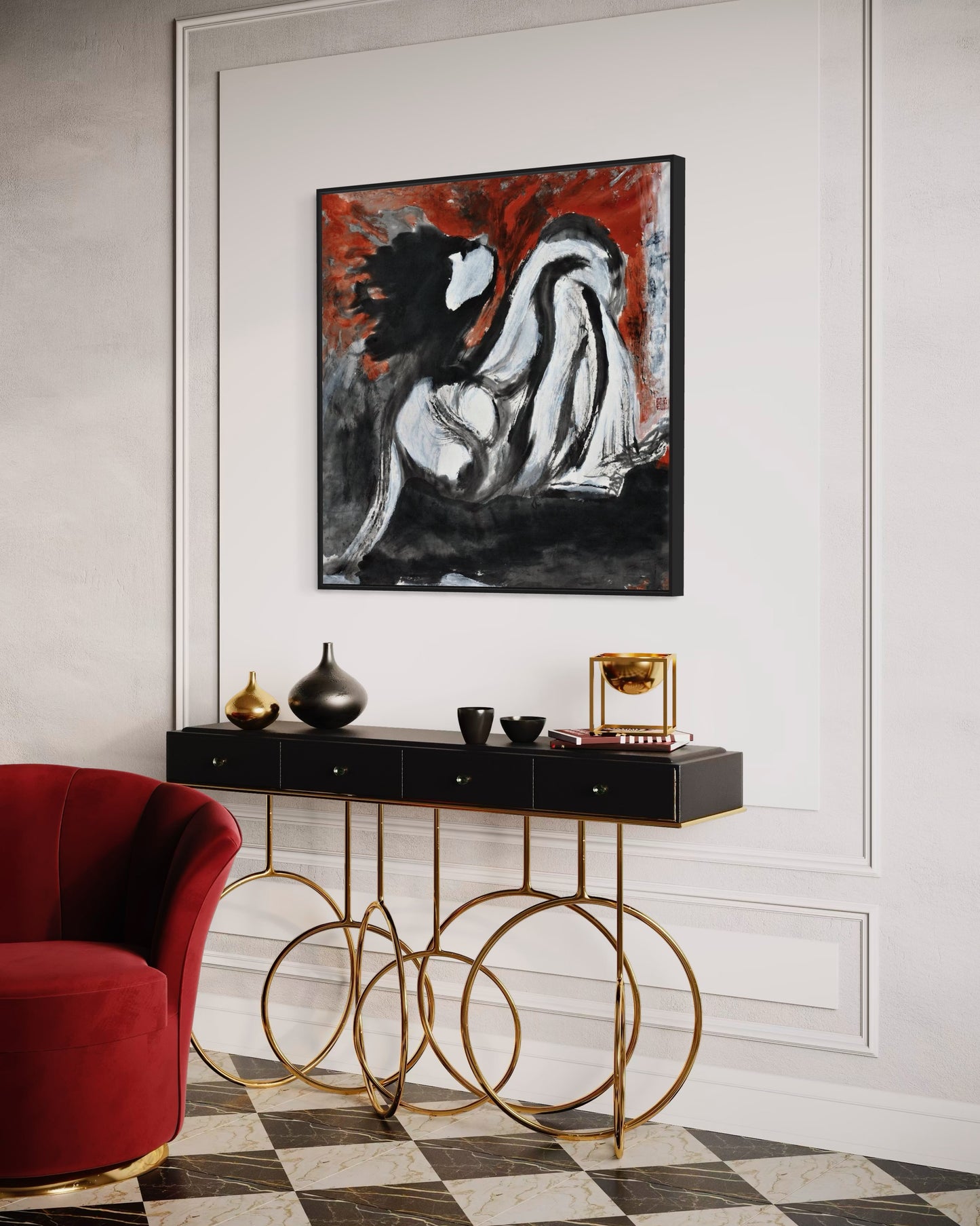 Resonance in Silence - Canvas Print