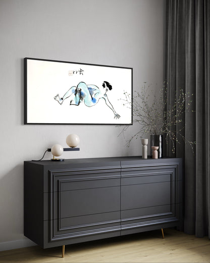 Still Blue - Canvas Print