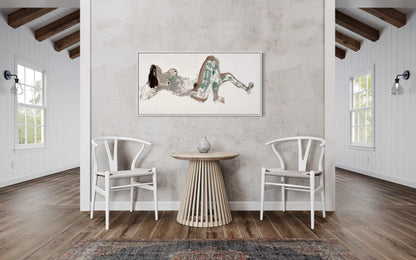 Reclining Silence - Canvas Print