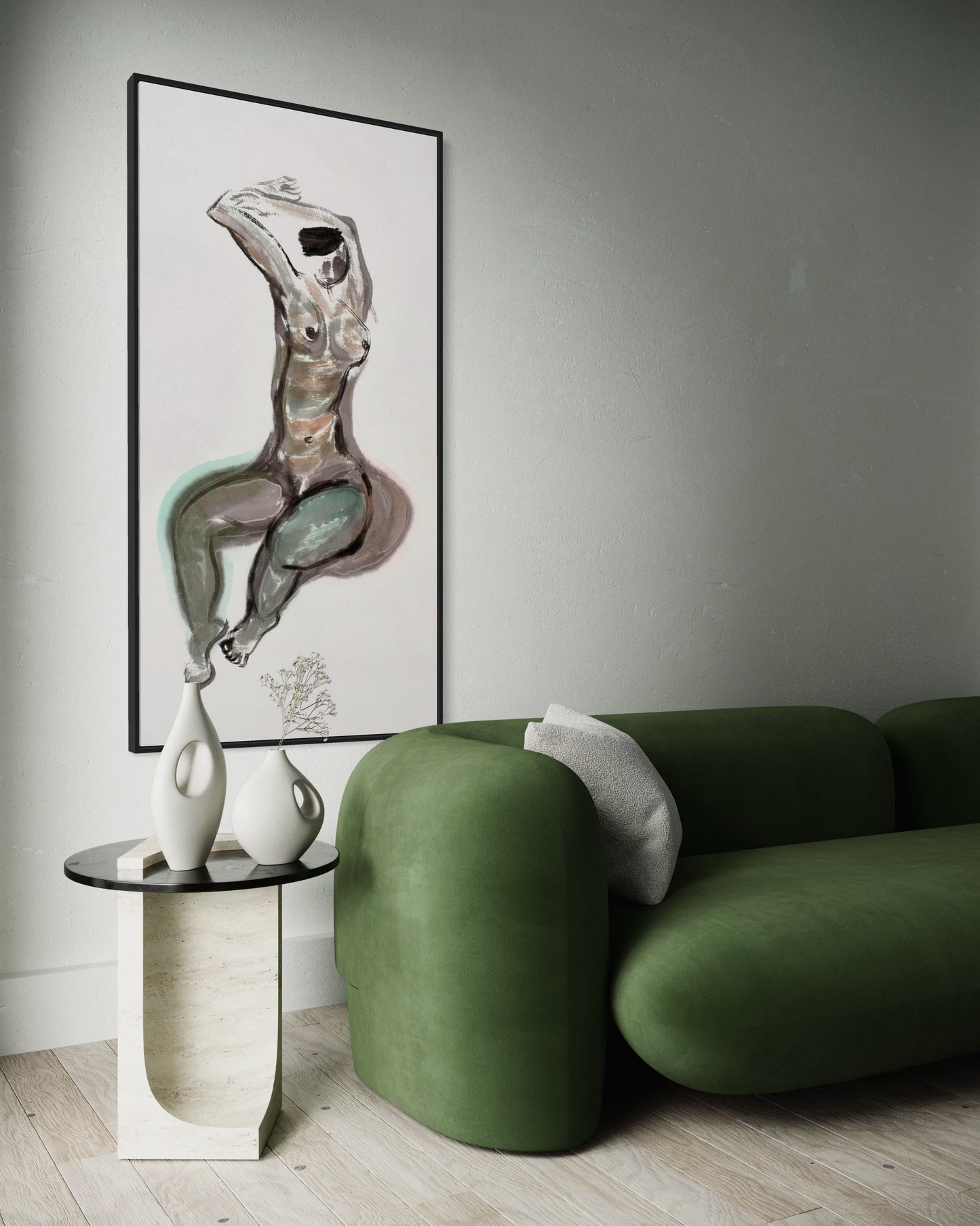Awakening Curve - Canvas Print