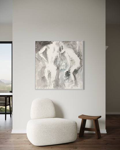 October Reflections on the Clear River - Canvas Print