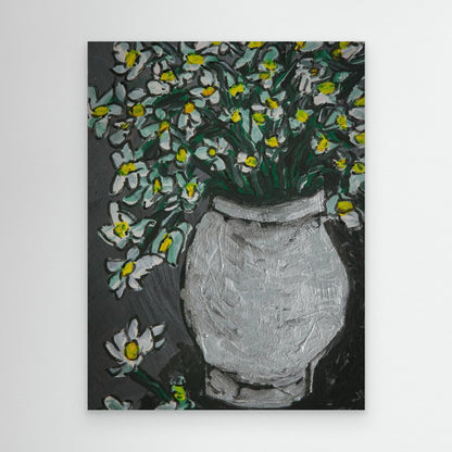 Irises In Silver by Dale Hefer &Amp; Family