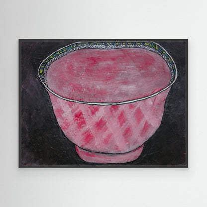 Pink Bowl by Dale Hefer &Amp; Family
