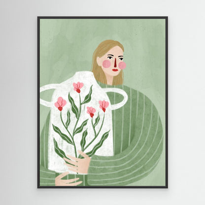The Woman With He Vase by Bea Müller