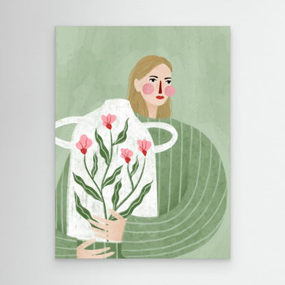 The Woman With He Vase by Bea Müller