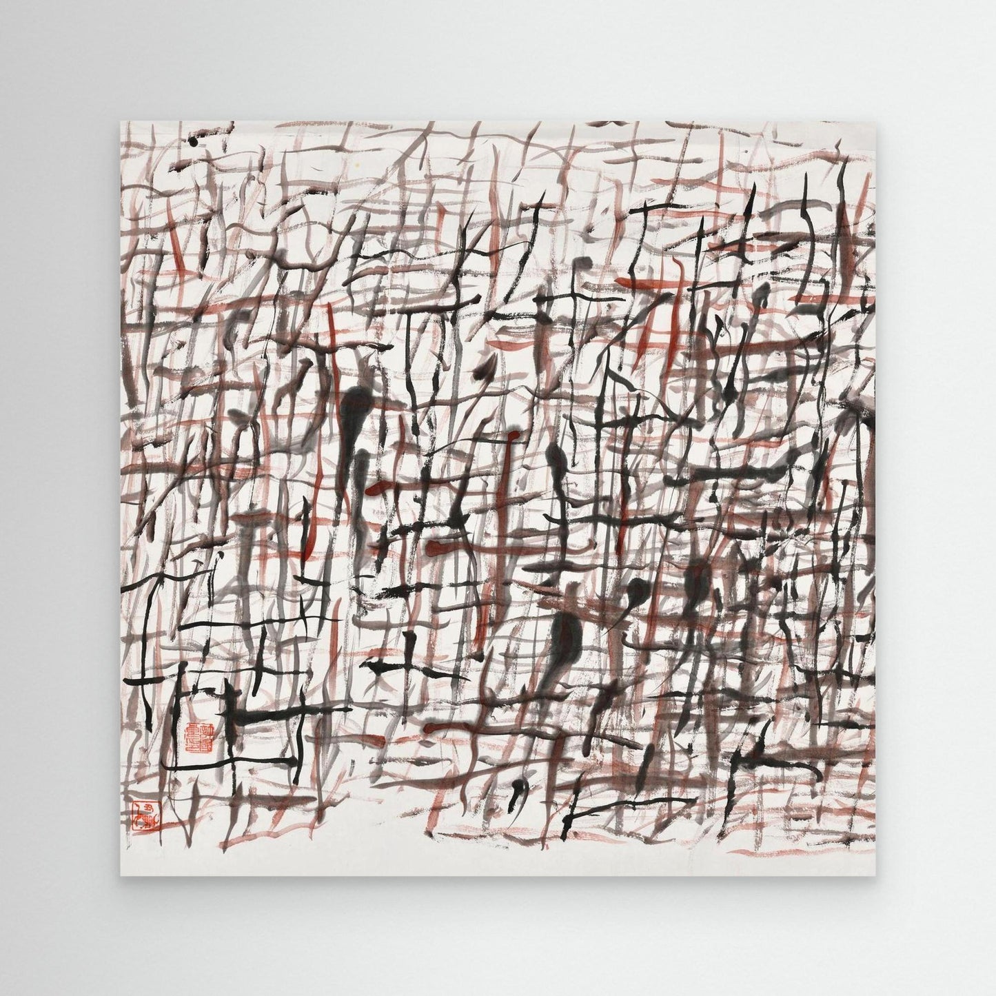 Whispers of the Grid - Canvas Print