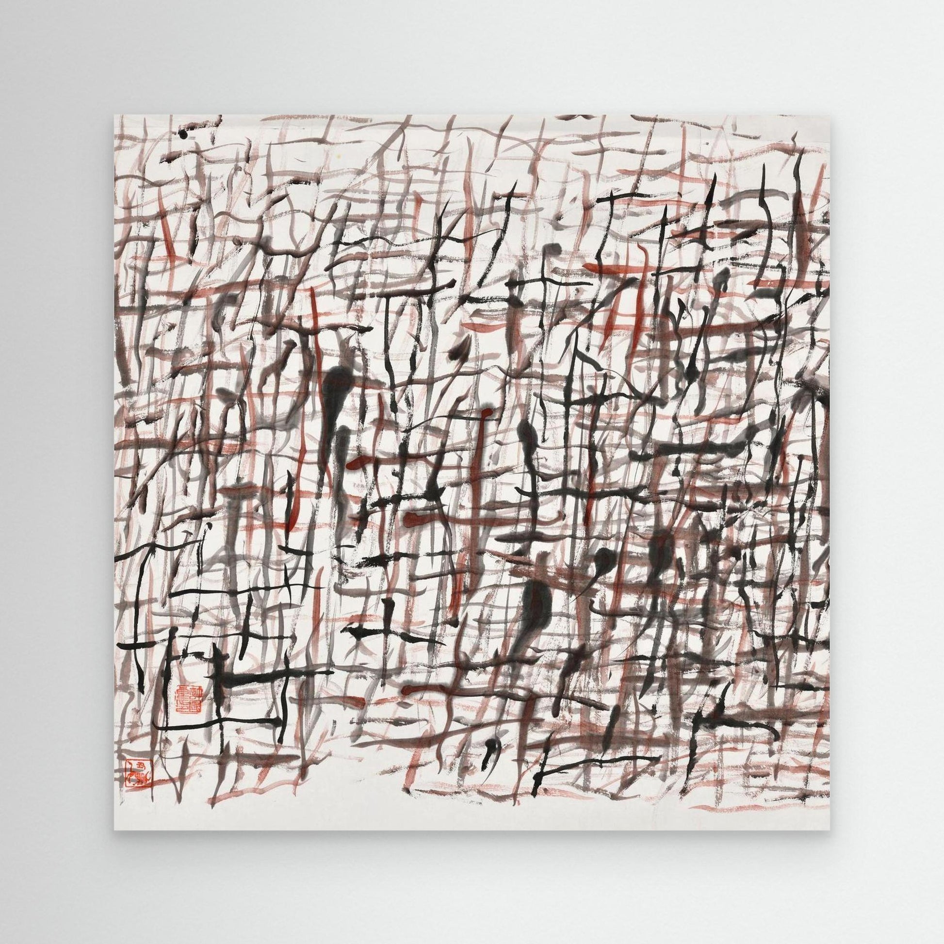 Whispers of the Grid - Canvas Print