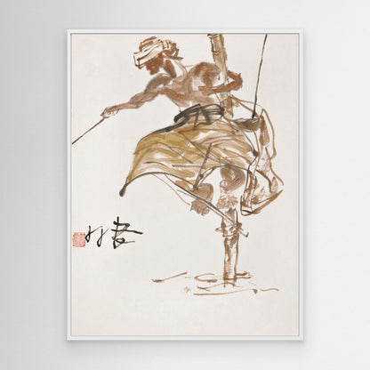 Threading the Tides - Canvas Print