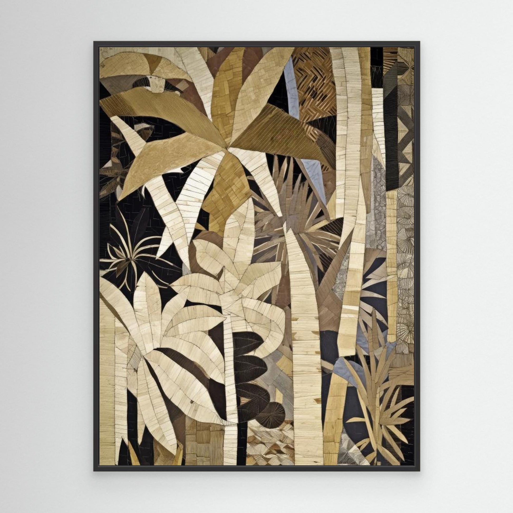 Bamboo Jungle by Treechild - Canvas Pring