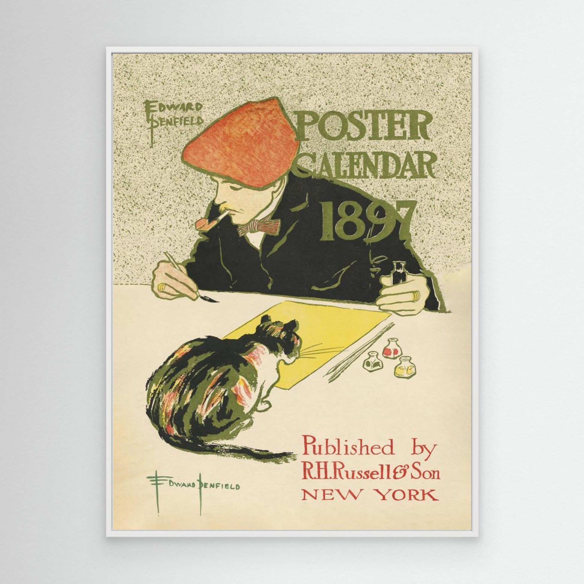 Edward Penfield Self Portrait by Pictufy