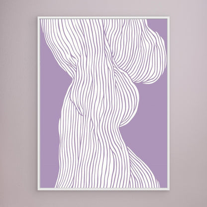 Fibers No 1 (Purple) by Treechild