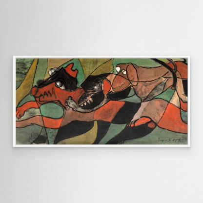 Prowlers at Dusk - Canvas Print