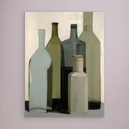 Big Green Bottles by Treechild